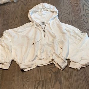Pre owned oversized pink Vs hoodie size S